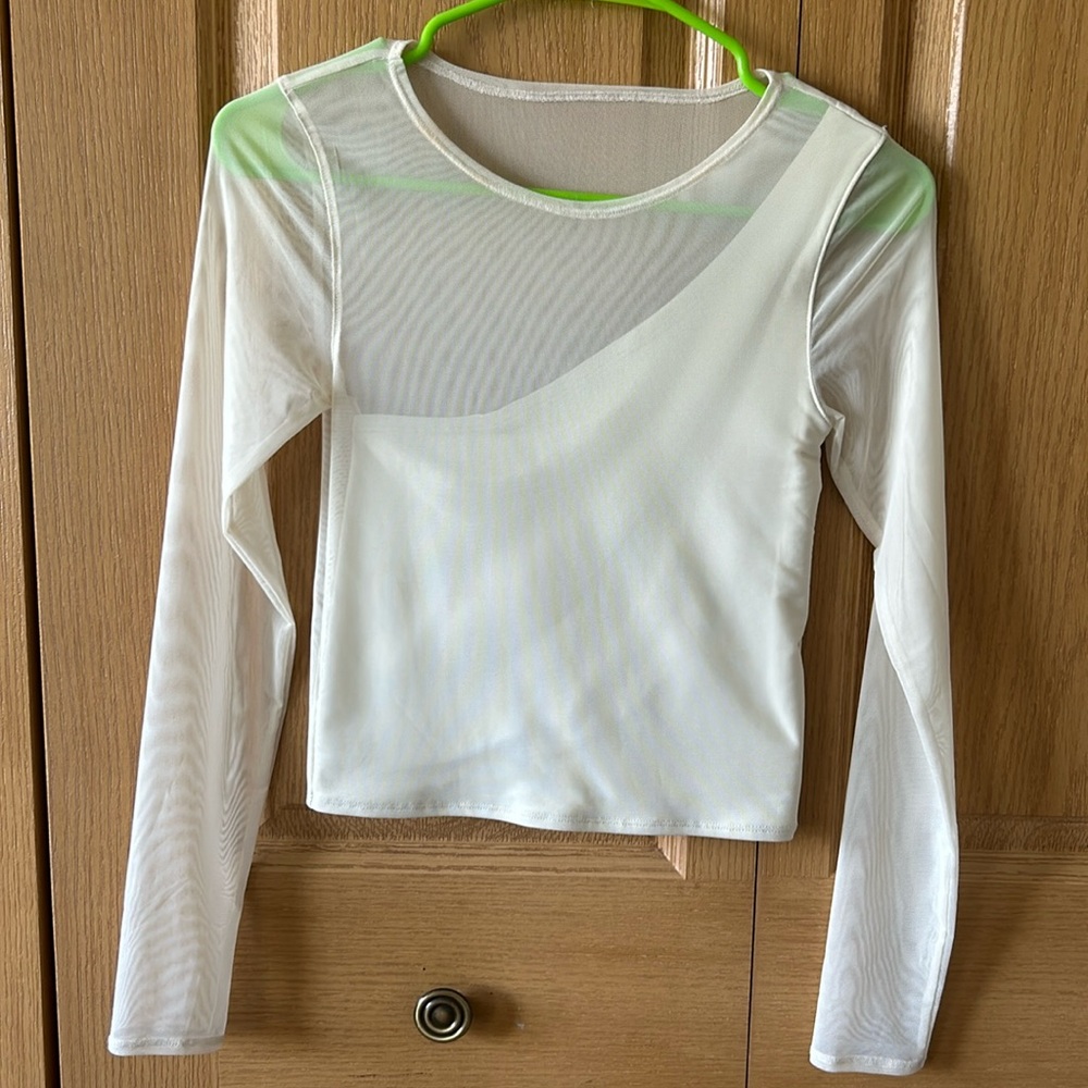 Abercrombie mesh top